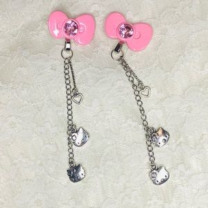 Hello Kitty Bow earrings